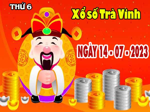 Dự đoán XSTV ngày 14/7/2023 đài Trà Vinh thứ 6 hôm nay chính xác nhất