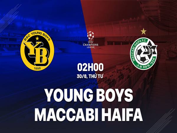 Soi kèo Young Boys vs Maccabi Haifa, 2h00 ngày 30/8
