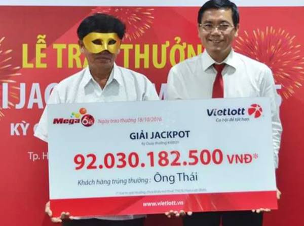 Quy trình lĩnh thưởng xổ số điện toán của Vietlott 