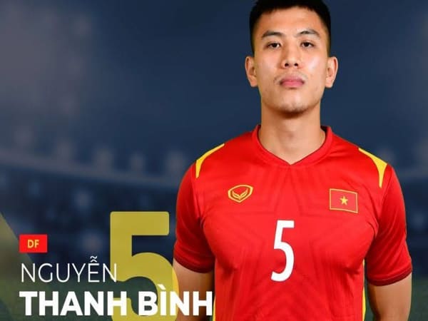 Cầu thủ Nguyễn Thanh Bình đã tỏa sáng ở đội tuyển Việt Nam