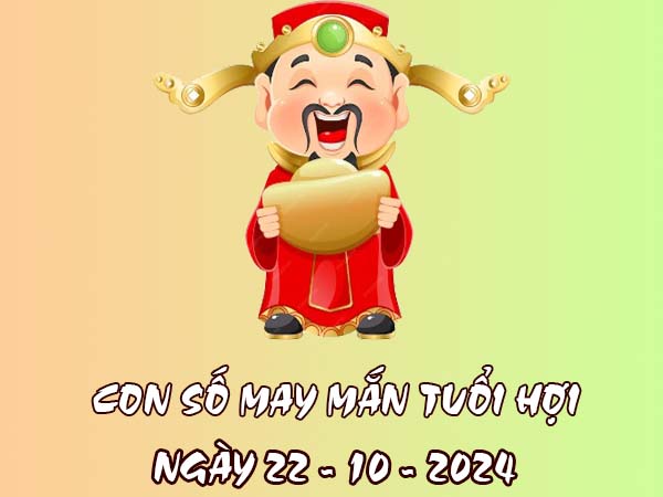 Danh sách con số may mắn tuổi Hợi ngày 22/10/2024